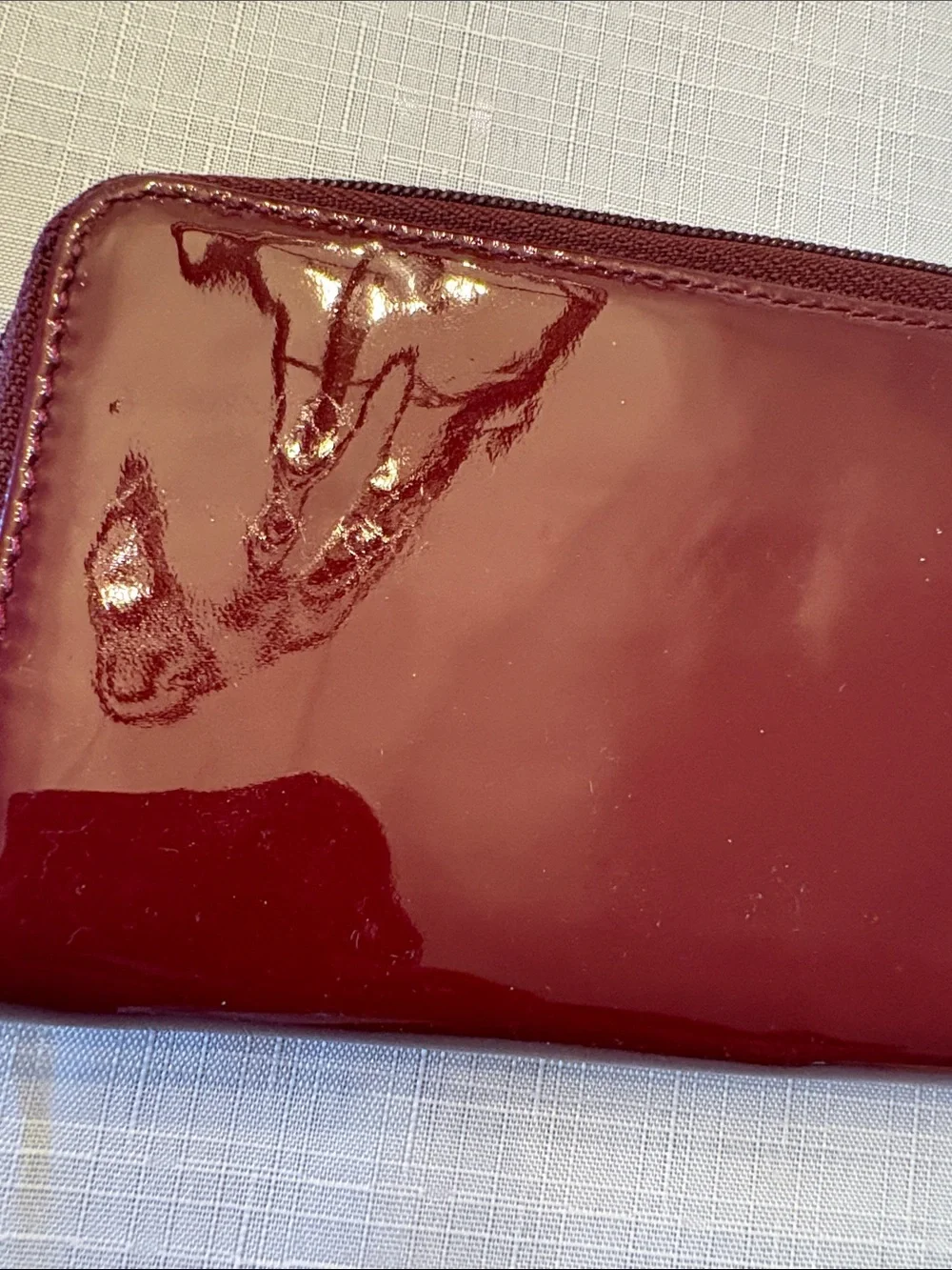 Coach glossy patent